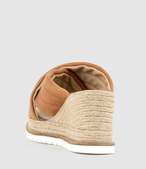 Morgan camel suede espadrille hot sale wedges