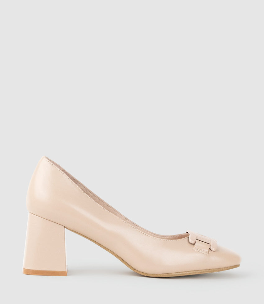 Nude on sale block pump