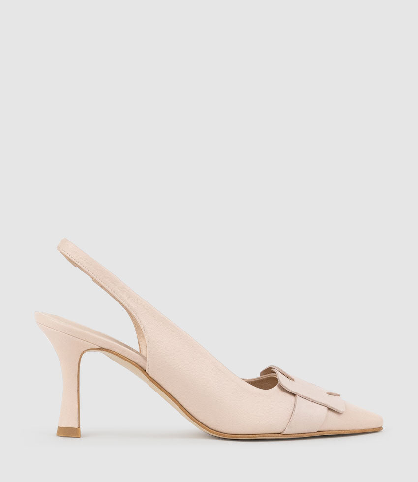 Slingback on sale nude heels