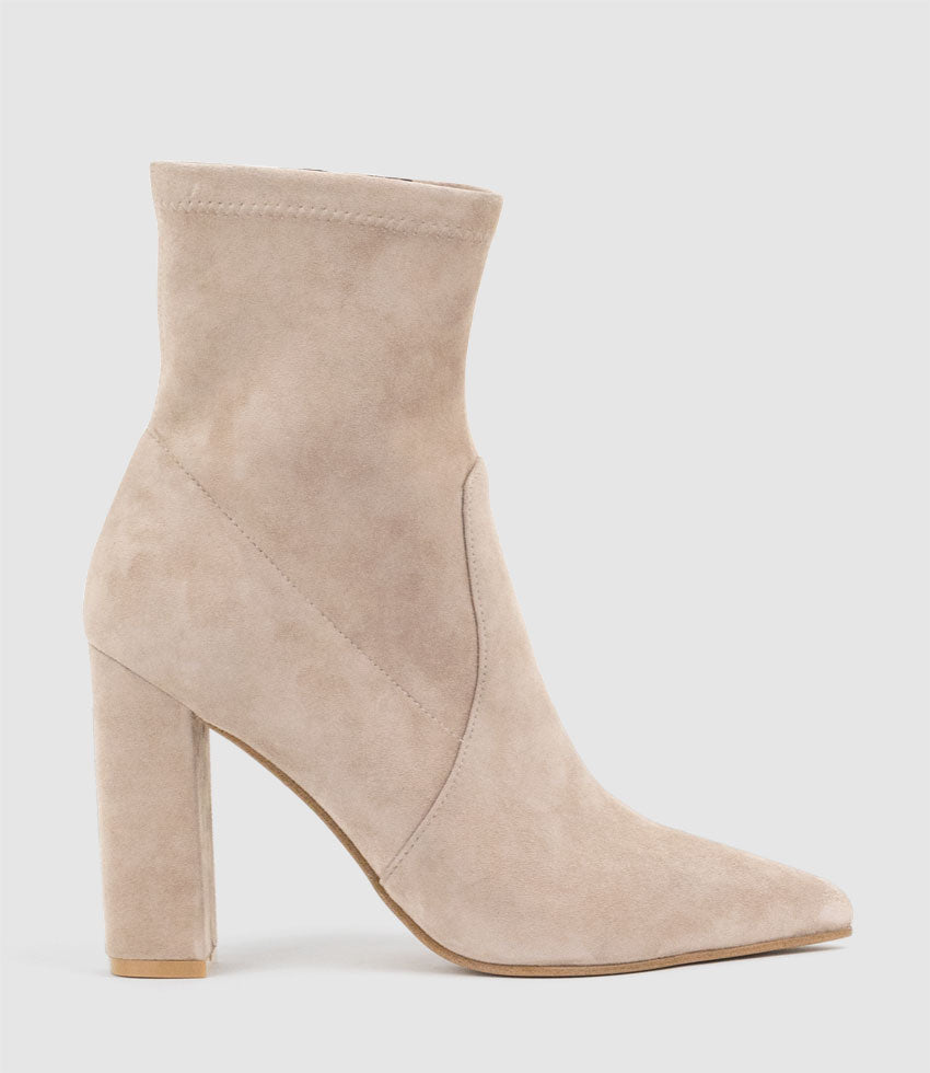 Womens nude sales ankle boots