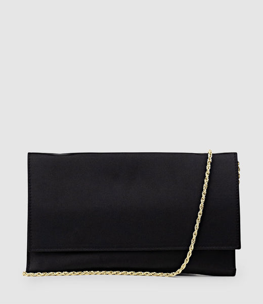 Black envelope hotsell clutch bag