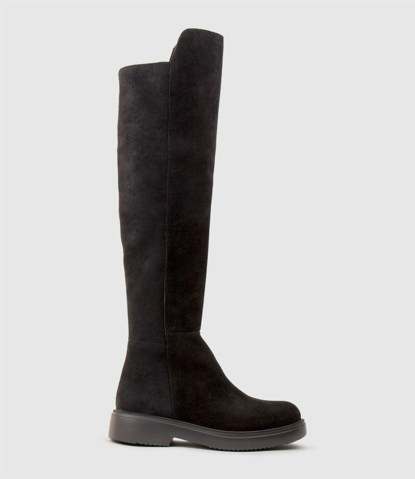 Over the knee boots black outlet friday